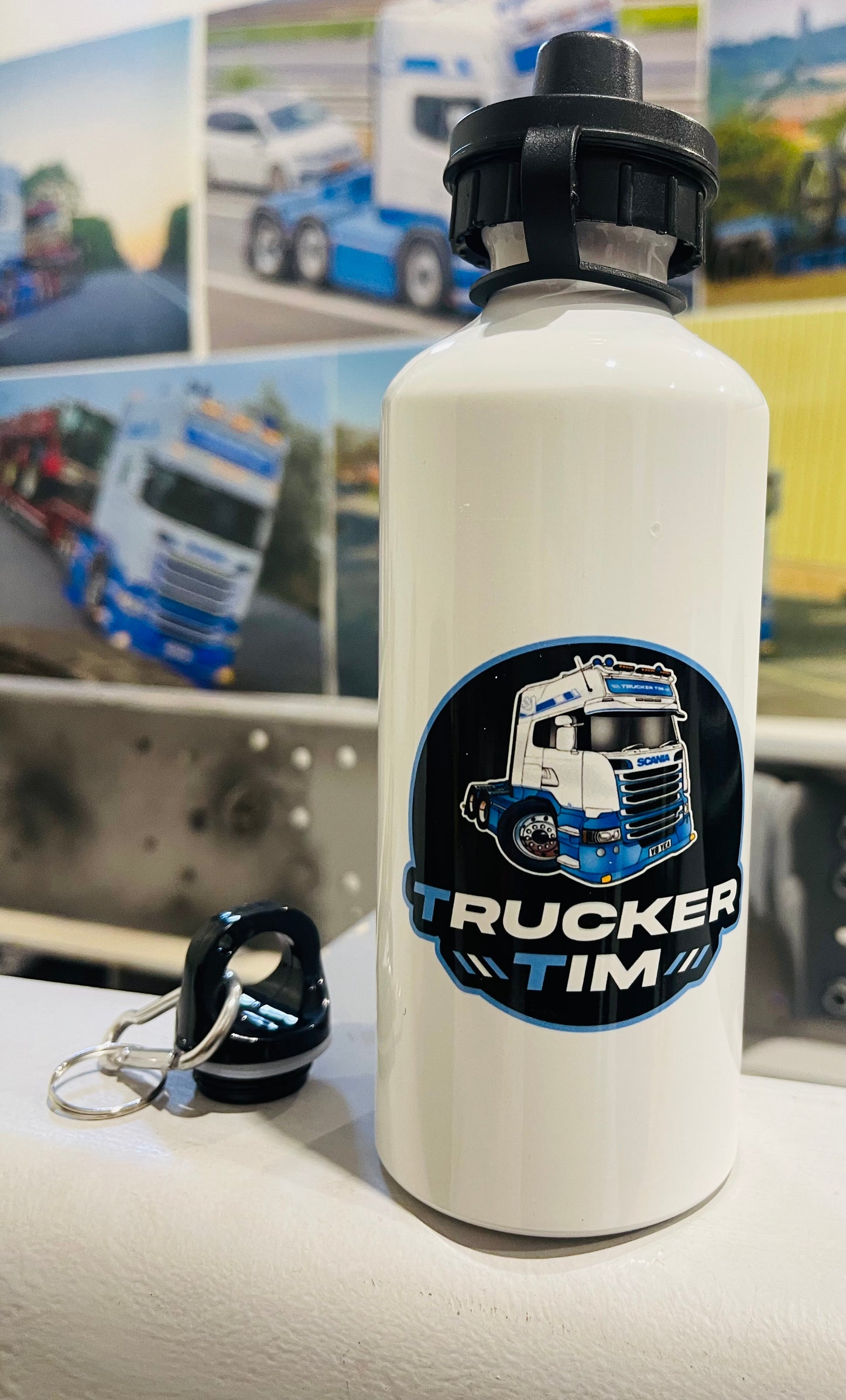 TRUCKER TIM DRINKS BOTTLE