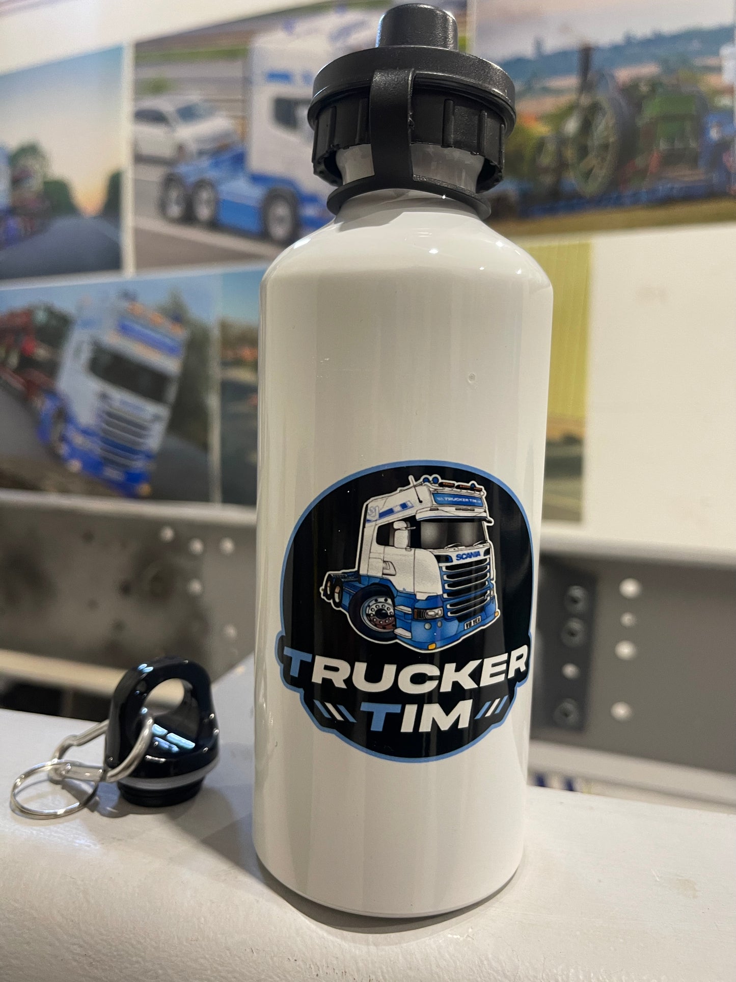 TRUCKER TIM DRINKS BOTTLE