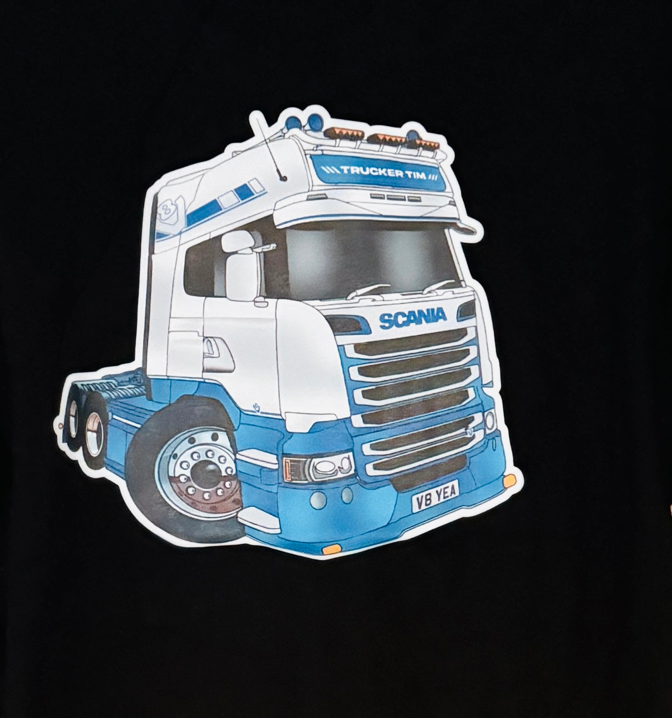 NEW DESIGN TRUCKER TIM T-SHIRT