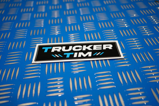 TRUCKER TIM STICKER